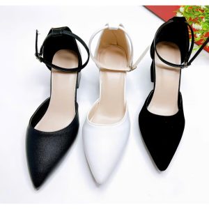 B01- Giày cao gót hậu bít sang chảnh, size 35-40, gót 3-7cm