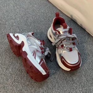 Giày Little Red Dad đa năng dành cho nữ Giày thể thao đế dày thoáng khí