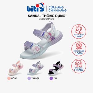 Sandal thông dụng Biti's Bé gái BEG000400 size28 đến 34
